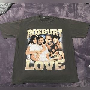 VINTAGE ROXBURY LOVE GRAPHIC TEE (NEVER WORN) SIZE: L